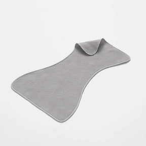 Graues Bambino Mio Fleece-Windelvlies, waschbar und wiederverwendbar