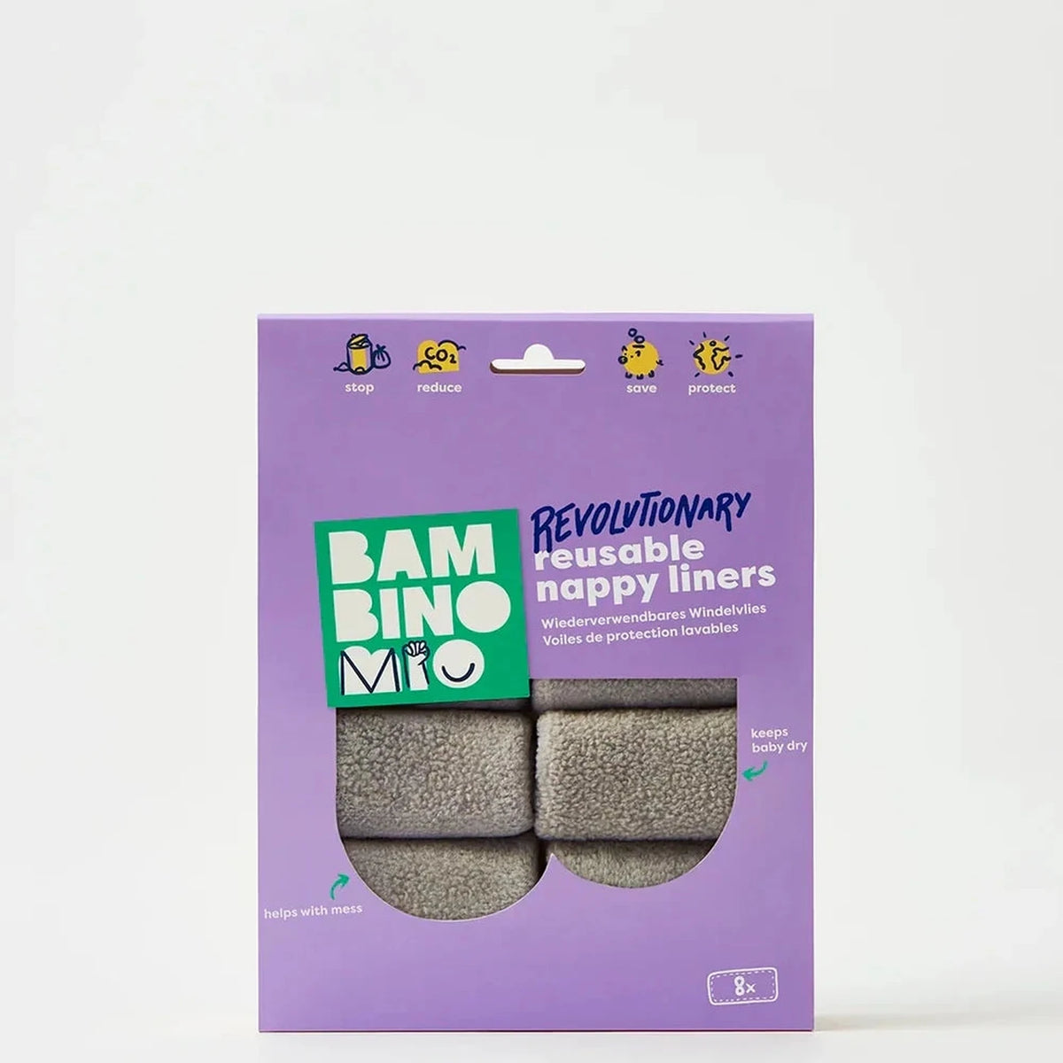 Bambino Mio Revolutionary Reusable Nappy Liners in der Originalverpackung (englisch)