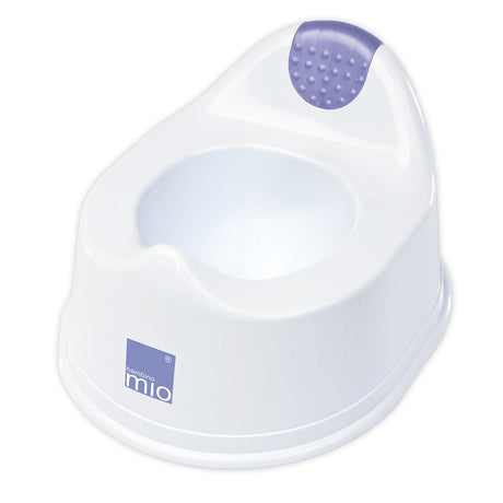 Bambino Mio MioPotty Töpfchen in Weiß mit lila Rückenlehne