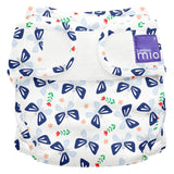 Bambino Mio MioSoft Überhose im Design Butterfly Bloom von vorn, mit doppelten Beinbündchen