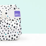 Bambino Mio MioSoft Überhose Dalmatian Dots in Seitenansicht mit Klettverschluss