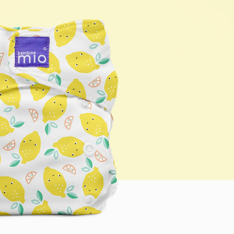 Bambino Mio MioSolo AIO Windel Lemon Drop in Seitenansicht