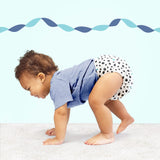 Krabbelndes Kind in Bambino Mio MioSolo, Anwendungsbeispiel im Design Dalmatian Dots