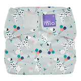 Bambino Mio MioSolo All-in-One Stoffwindel One Size im Design Puppy Party von vorn