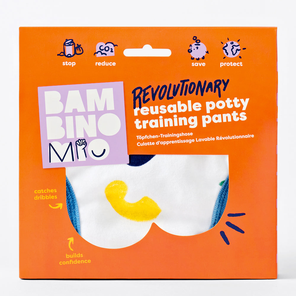 Bambino Mio Revolutionary Reusable Potty Training Pants in der Originalverpackung (englisch)
