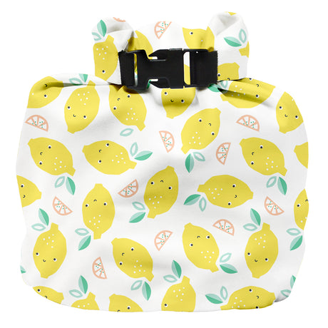 Bambino Mio Wetbag Gr. S (33 x 20 cm) mit Klickverschluss im Design Cute Fruit mit Zitronen