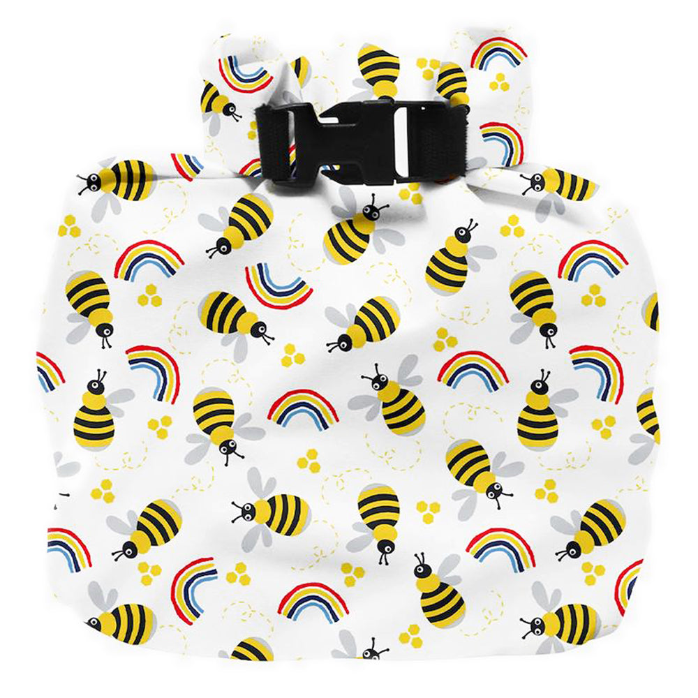 Bambino Mio Wetbag Gr. S (33 x 20 cm) mit Klickverschluss im Design Honeybee Hive