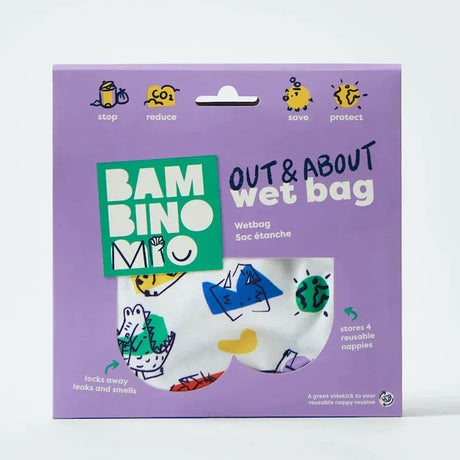 Bambino Mio Out & About Wet Bag in der Verpackung