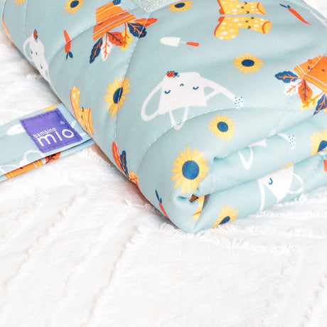 Ecke der Bambino Mio Wickelunterlage Get Growing
