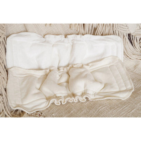 Blümchen Saugeinlage für die Eco Shell 2in1 XL – aus Bambusviskose – Ansicht 4