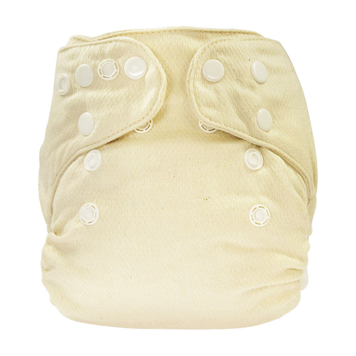 Blümchen Birdseye-Höschenwindel (Nachtwindel) aus Bio-Baumwolle – Newborn (2–5 kg) – Ansicht 2