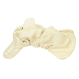 Blümchen Birdseye-Höschenwindel (Nachtwindel) aus Bio-Baumwolle – Newborn (2–5 kg), geöffnet