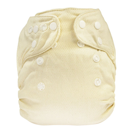 Blümchen Birdseye-Höschenwindel (Nachtwindel) aus Bio-Baumwolle – One Size (5–10 kg) – Ansicht 2