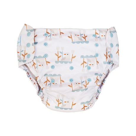 Blümchen Eco Shell 2in1 Überhose mit Druckknöpfen, XL (8–25 kg) im Design Cozy Lakeside
