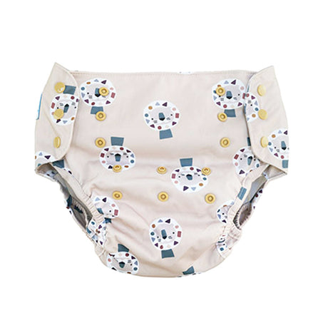 Blümchen Eco Shell 2in1 Überhose mit Druckknöpfen, XL (8–25 kg) im Design Cozy Lion