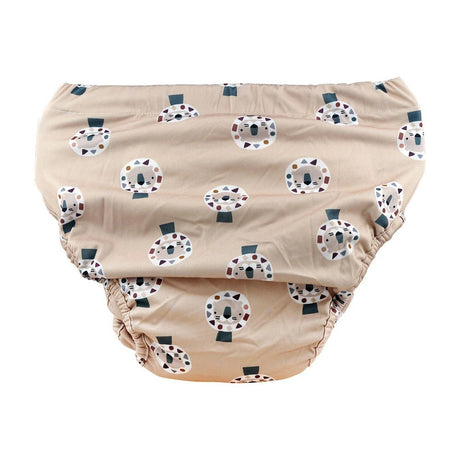 Blümchen Kinder- und Erwachsenen-Stay-Dry-Stoffwindel (Inkontinenzwindel) im Design Cozy Lion – Ansicht 2