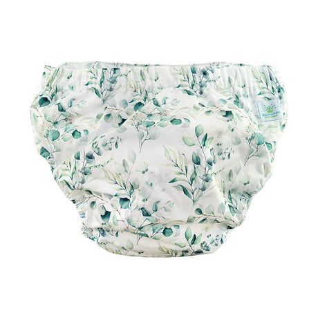 Blümchen Kinder- und Erwachsenen-Stoffwindel V2 (2in1-Inkontinenzwindel) Floral Weiß – Ansicht 2