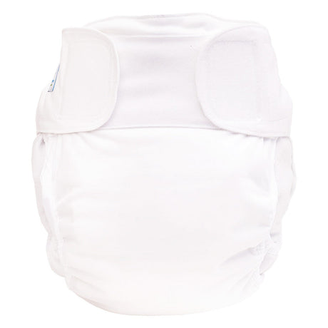 Blümchen Kinder- und Erwachsenen-Stoffwindel V2 (2in1-Inkontinenzwindel) in Weiß