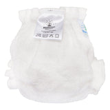 Blümchen Frottee-Höschenwindel (Nachtwindel) aus Bambusviskose – Newborn (2–5 kg), Rückseite
