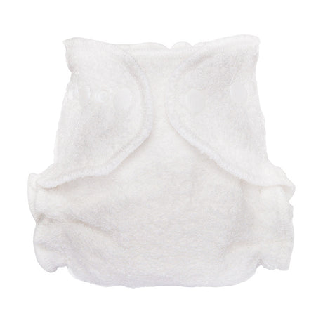 Blümchen Frottee-Höschenwindel (Nachtwindel) aus Bambusviskose – Newborn (2–5 kg)