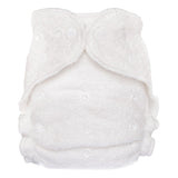 Blümchen Frottee-Höschenwindel (Nachtwindel) aus Bambusviskose – One Size (3–15 kg)