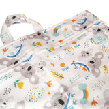 Blümchen Hanging Nappy Pail, hängender Windelsack Gr. XL (40 × 66 cm) – im Design Koala Liebe