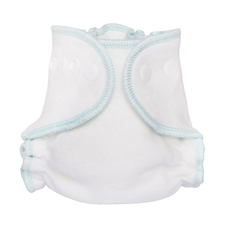 Blümchen Kuschelwindel (Höschenwindel) aus 100 % Bio-Baumwolle – Newborn (2–4 kg)