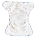 Blümchen Kuschelwindel (Höschenwindel) aus 100 % Bio-Baumwolle – One Size (7–15 kg), Innenansicht