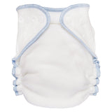 Blümchen Kuschelwindel (Höschenwindel) aus 100 % Bio-Baumwolle – One Size (7–15 kg)