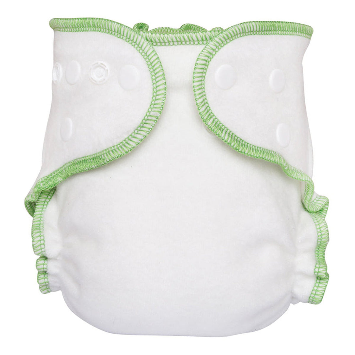 Blümchen Kuschelwindel (Höschenwindel) aus 100 % Bio-Baumwolle – Small (3–7 kg)