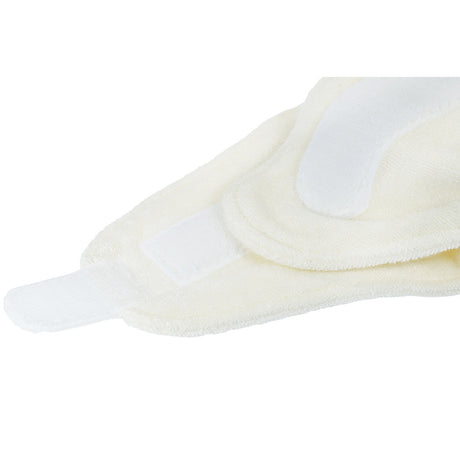 Blümchen Höschenwindel (Nachtwindel) aus 100 % Bambusviskose, One Size – mit Klettverschluss, Detailansicht – Ansicht 2