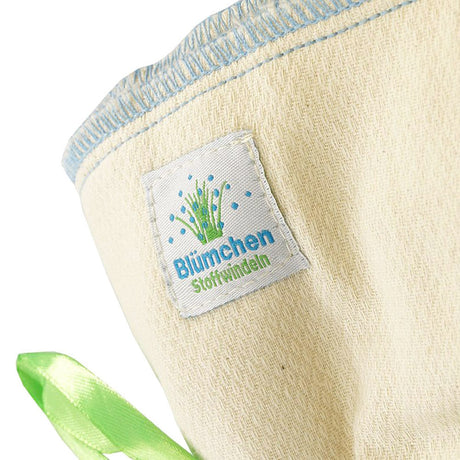 Blümchen Prefolds Birdseye aus 100 % Bio-Baumwolle, 6 Stück – Ansicht 2