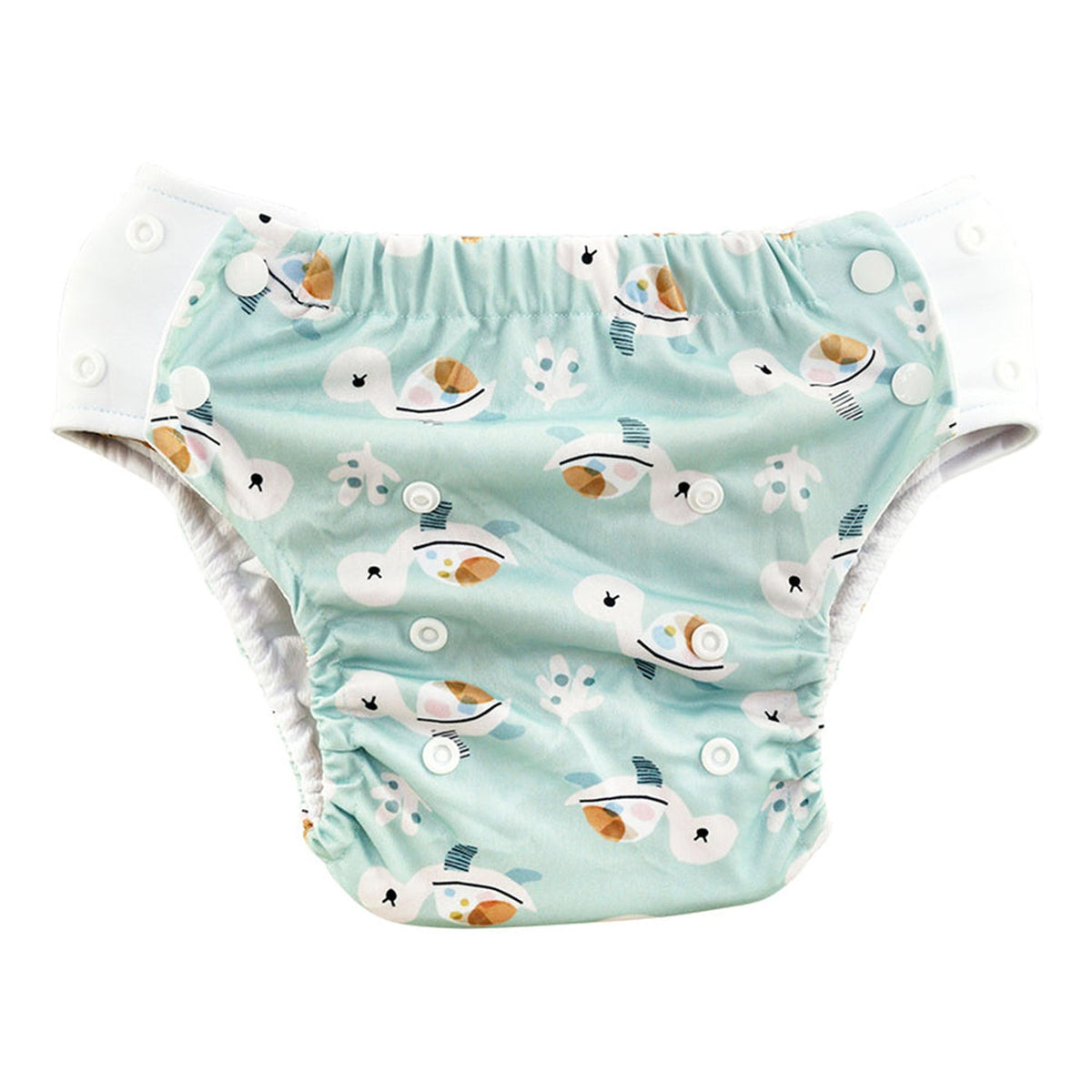 Blümchen Pull-up Trainer-Pants (5–15 kg) – im Design Cozy Schildkröte