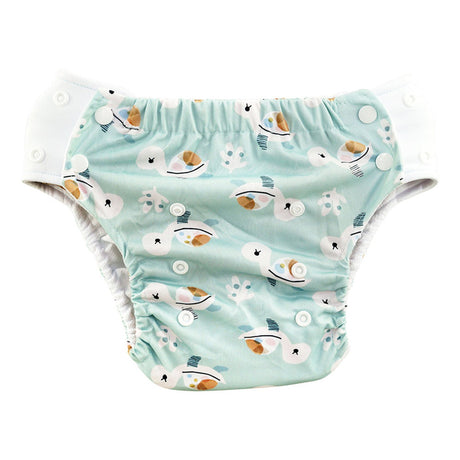 Blümchen Pull-up Trainer-Pants (5–15 kg) – im Design Cozy Schildkröte
