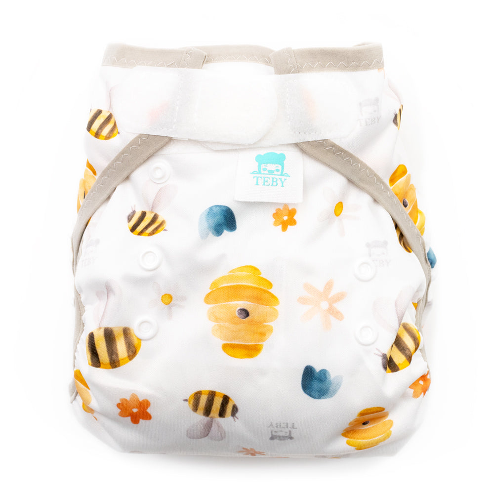 Culla di Teby PUL-Überhose für Prefolds im Design Bee My World