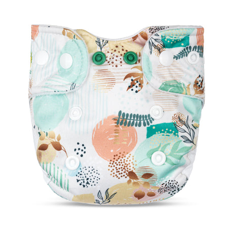 Doodush Überhose V2.0 mit Laschen im Design Natures Touch, Größe Newborn