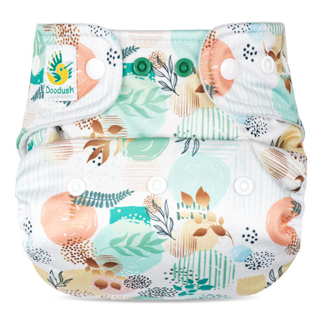 Doodush Überhose V2.0 mit Laschen im Design Natures Touch, Größe One Size