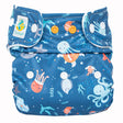 Doodush Überhose V2.0 mit Laschen im Design Underwater World (Meerestiere), Größe One Size