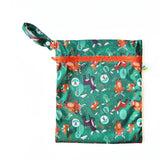 Doodush wasserdichter Windelsack / Wetbag / Nasstasche mit Schlaufe | Größe S