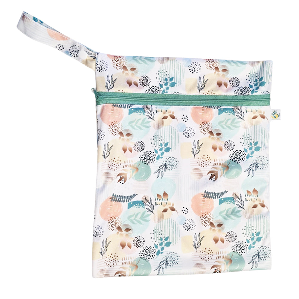 Doodush wasserdichte Wetbag mit Schlaufe Gr. M (30 x 40 cm) im Design Natures Touch