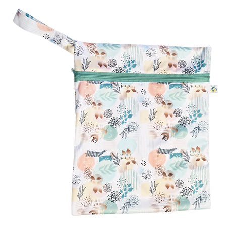Doodush wasserdichte Wetbag mit Schlaufe Gr. M (30 x 40 cm) im Design Natures Touch