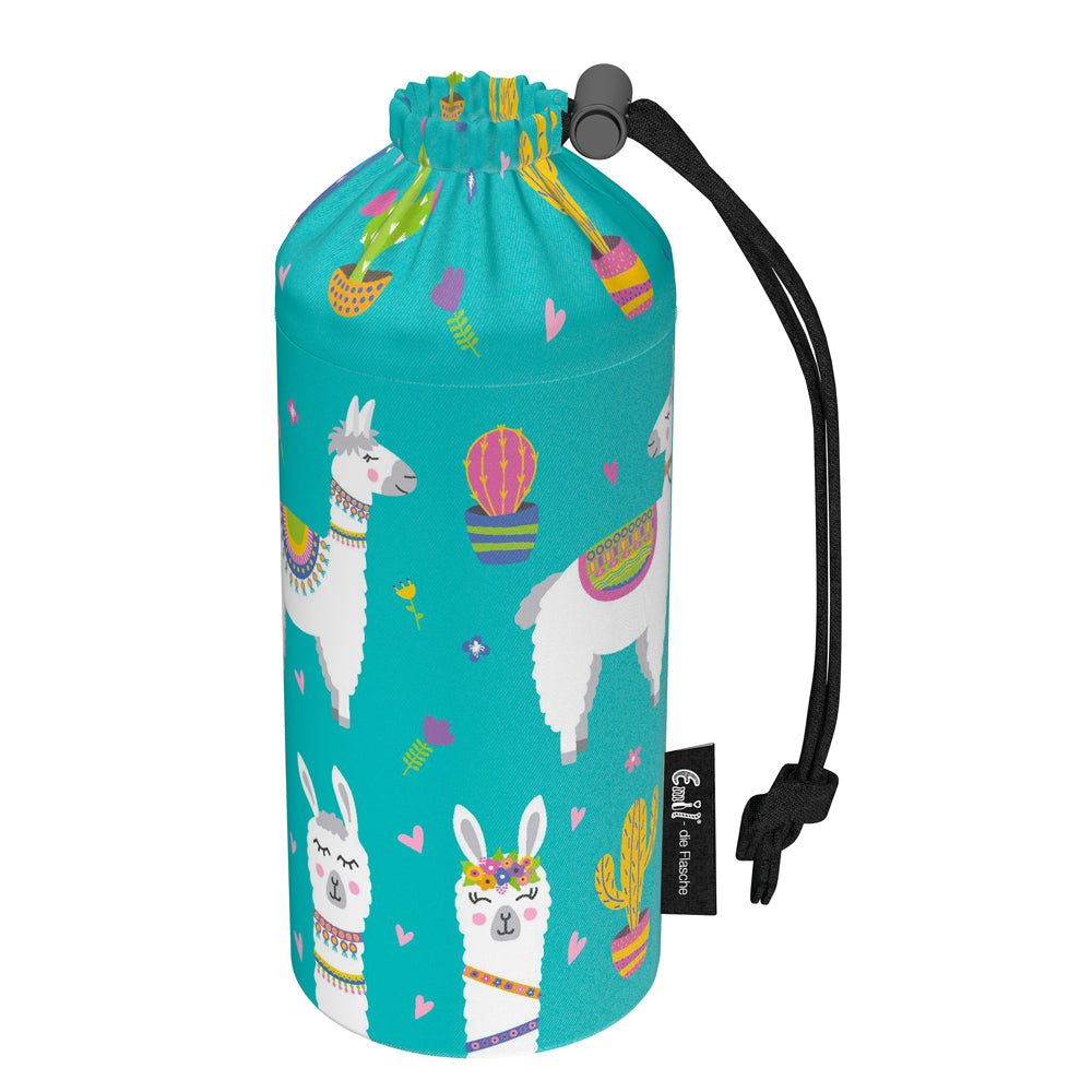 Emil Flaschenbeutel (Ersatzhülle) aus Polyester für Emil die Flasche 400 ml im Design Alpaka