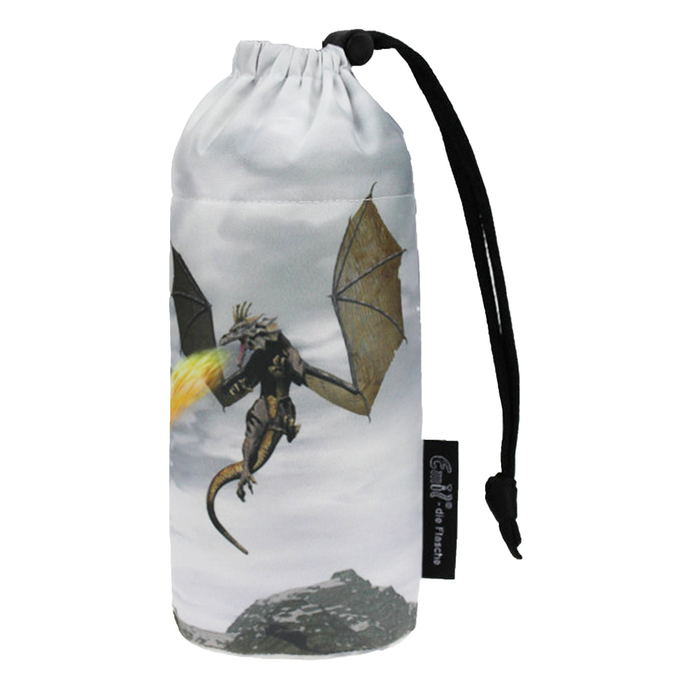 Emil Flaschenbeutel (Ersatzhülle) aus Polyester für Emil die Flasche 400 ml im Design Dragon