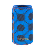 Koverz Isolierhülle aus Neopren im Design Surf mit blauem Kreismuster (Beispielbild 500-ml-Hülle)