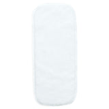 Einzelner weißer Little Clouds Fleece Liner von oben – waschbares Windelvlies für Stoffwindeln