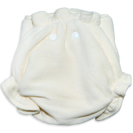 Little Clouds FluffyCloud Höschenwindel von hinten mit elastischem Rückenbund, naturfarben