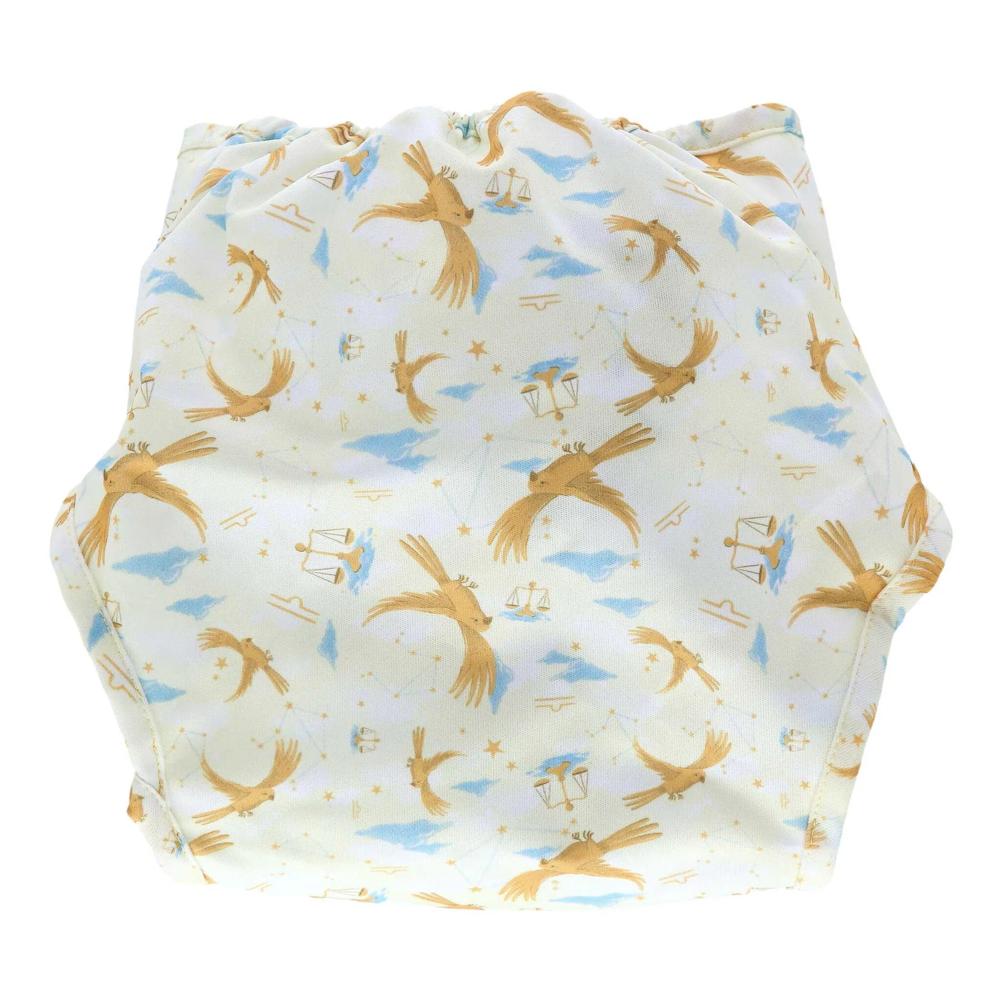 Little Lamb - Überhose (Stretchy PUL-Wrap) - One Size für Babys 9 bis ca. 17 kg