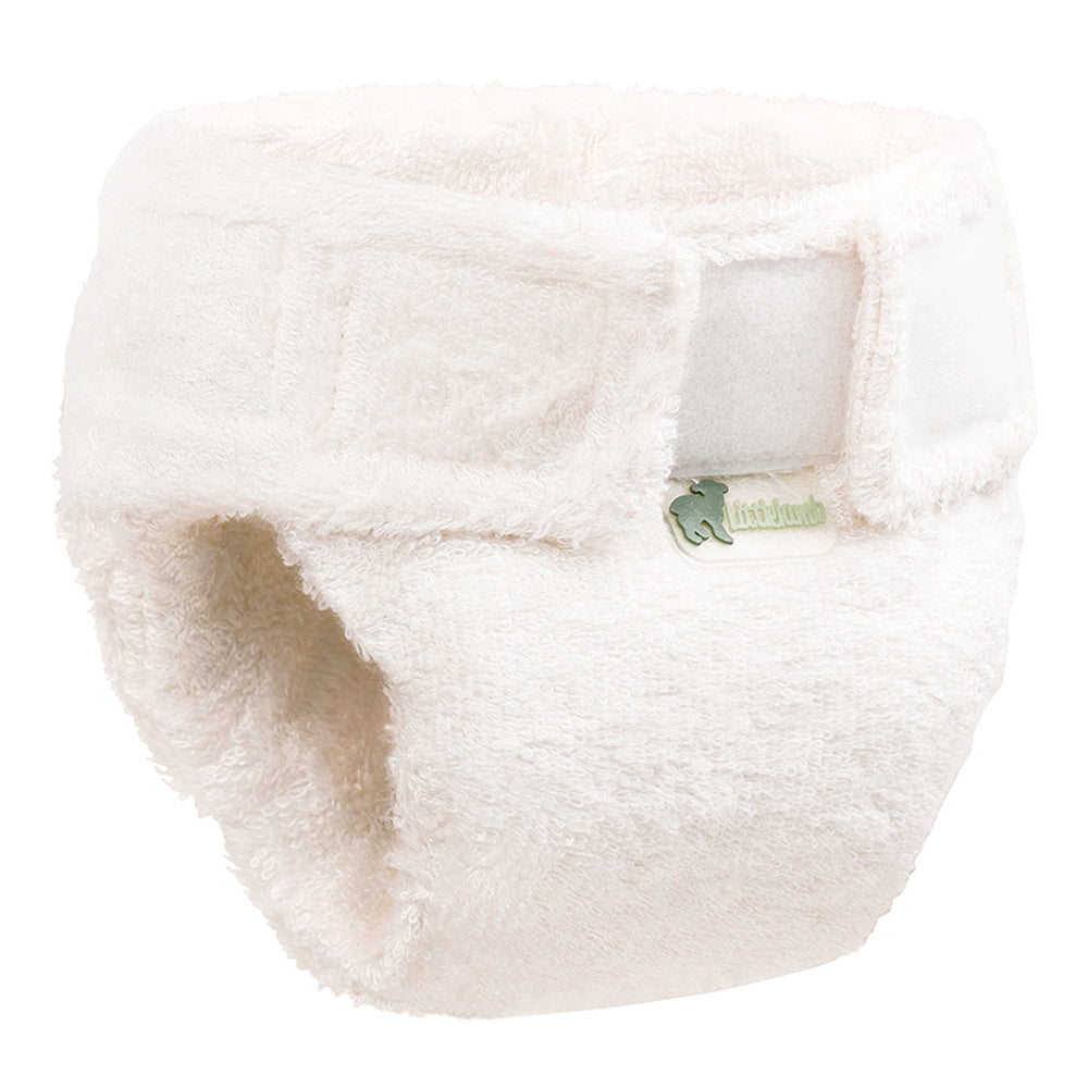Little Lamb - Mehrgrößen-Höschenwindel (Bambus-Viskose) - Klettverschluss - Newborn (bis 5,5 kg)