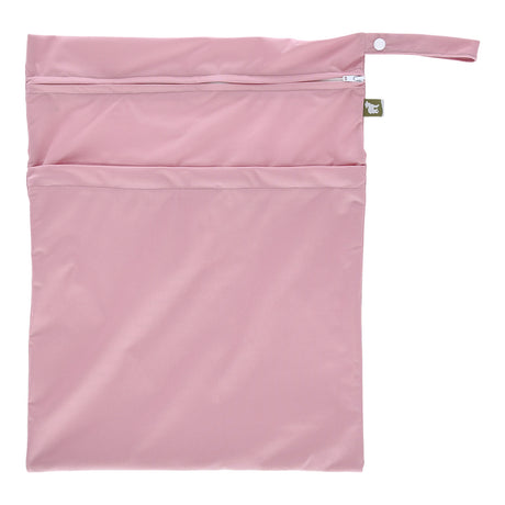Little Lamb Nasstasche Größe L im Design Blush (Rosa), von vorn mit Trockenfach und Schlaufe