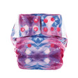Mommy Mouse Pocketwindel One Size (4–16 kg) im Design Aurora von vorn, mit Druckknöpfen
